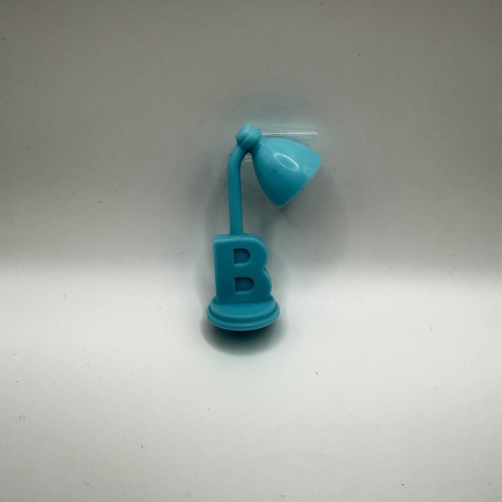Replacement Blue  "B" desk lamp for the 2021 Mattel Barbie Playset - Picture 3 of 9